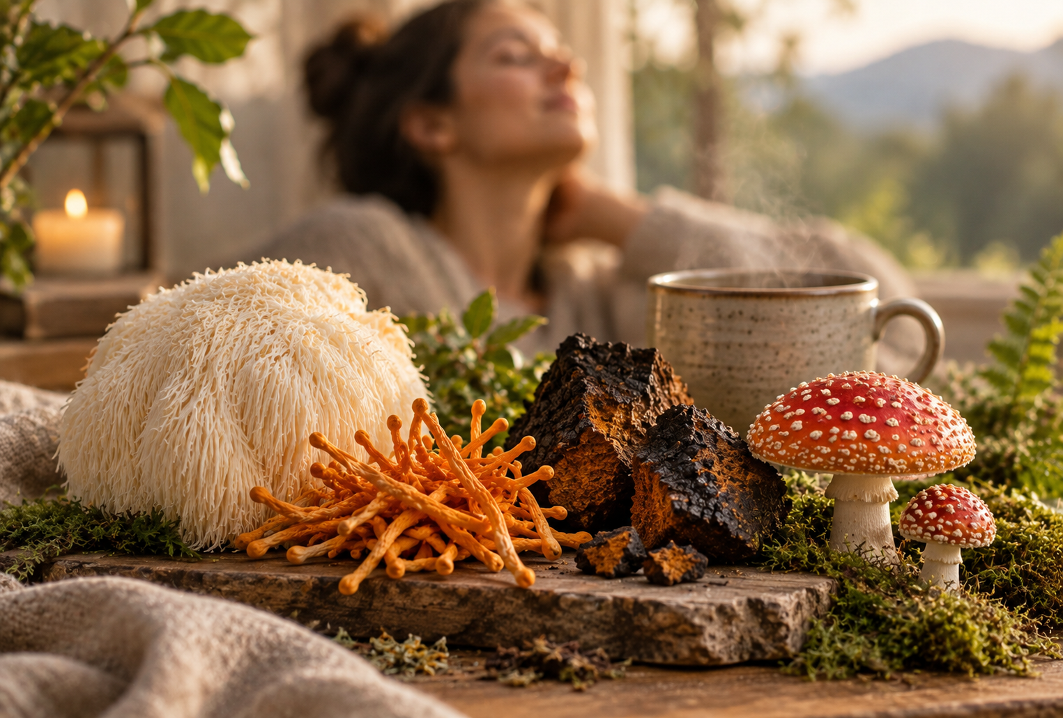 Mushrooms for Stress and Anxiety
