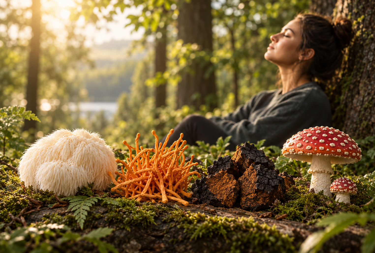 Top 4 Mushrooms for Brain Health